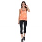 NIKE-Γυναικείο αθλητικό φανελάκι Nike BRTHE πορτοκαλί