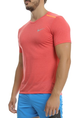 NIKE-Αθλητική κοντομάνικη μπλούζα Nike κόκκινη 