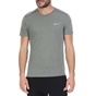 NIKE-Κοντομάνικη μπλούζα Nike γκρι 