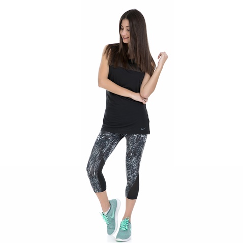 NIKE-Γυναικεία αθλητική αμάνικη μπλούζα Nike Breathe μαύρη