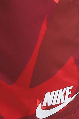 NIKE-Ανδρική αθλητική βερμούδα Nike κόκκινο μοτίβο  