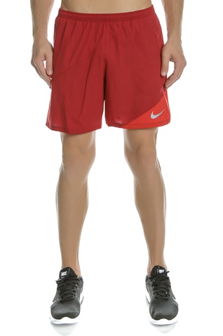 NIKE-Ανδρικό σορτς για τρέξιμο Nike FLX SHORT 7IN DISTANCE κόκκινο