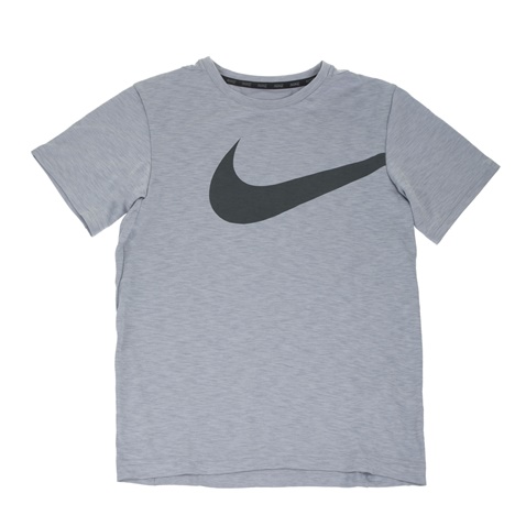 NIKE-Αγορίστικη κοντομάνικη μπλούζα Nike BRTHE TOP SS HYPER GFX γκρι