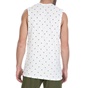 NIKE-Αμάνικη μπλούζα Nike λευκή με αστεράκια 