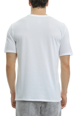 NIKE-Κοντομάνικη μπλούζα Nike λευκή με στάμπα Jordan 