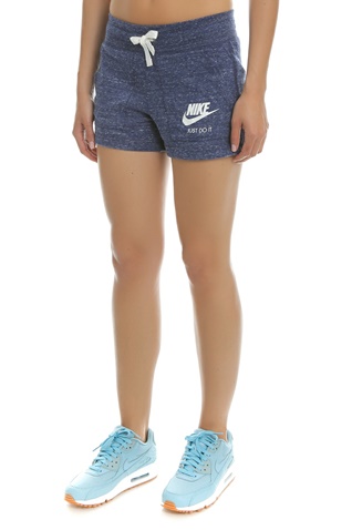 NIKE-Γυναικείο σορτς Nike GYM VNTG μπλε
