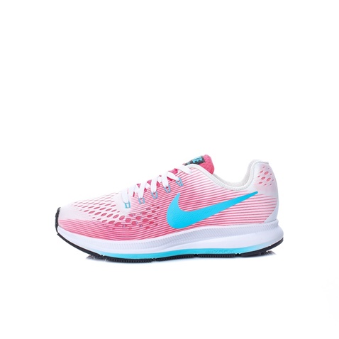 NIKE-Παιδικά αθλητικά παπούτσια Nike ZOOM PEGASUS 34 (GS) λευκά - ροζ