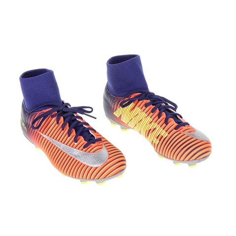 NIKE-Παιδικά παπούτσια ποδοσφαίρου JR MERCURIAL VICTORY VI DF FG μπλε - πορτοκαλί
