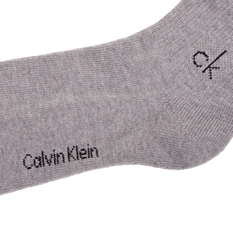 CK UNDERWEAR-Ανδρικό σετ κάλτσες Calvin Klein λευκές-γκρι-μαύρες