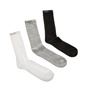 CK UNDERWEAR-Ανδρικό σετ κάλτσες Calvin Klein μαύρες-λευκές-γκρι