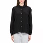 JUICY COUTURE-Γυναικείο μακρυμάνικο πουκάμισο SILK  LACE BACK JUICY COUTURE μαύρο