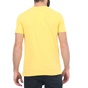 LACOSTE-Ανδρικό t-shirt LACOSTE κίτρινο