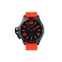 OOZOO-Unisex ρολόι με λουράκι από καουτσούκ OOZOO πορτοκαλί
