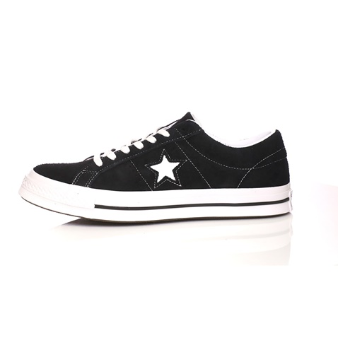 CONVERSE-Unisex σουέντ sneakers CONVERSE ONE STAR μαύρα