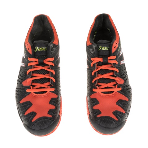 ASICS (FO)-Ανδρικά παπούτσια για τένις Asics GEL-RESOLUTION 6 CLAY  μαύρα - κόκκινα
