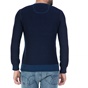 CALVIN KLEIN JEANS-Ανδρικό πουλόβερ Calvin Klein Jeans μαύρο - μπλε