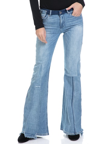 SCOTCH & SODA-Γυναικείο τζιν παντελόνι Seasonal Flare μπλε
