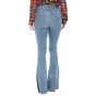 GUESS-Γυναικείο jean παντελόνι GUESS 1981 FLARE - HARVEST WAY μπλε