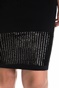 GUESS-Γυναικεία φούστα ANGIE GUESS μαύρη 