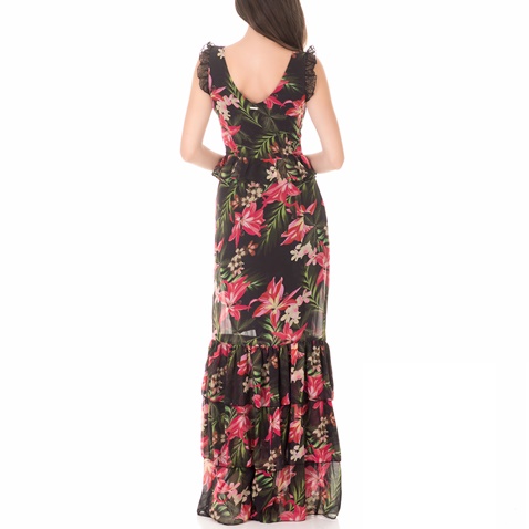 GUESS-Γυναικείο μάξι φόρεμα GUESS ASTRID φλοράλ