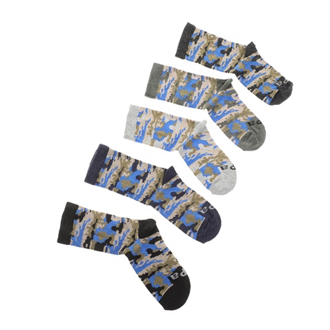 GSA-Σετ αγορίστικες κάλτσες JEPA με μοτίβο παραλλαγής 