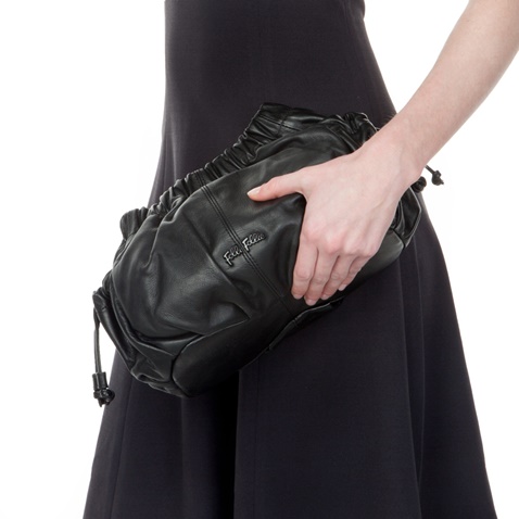 FOLLI FOLLIE-Γυναικεία τσάντα FOLLI FOLLIE μαύρη  