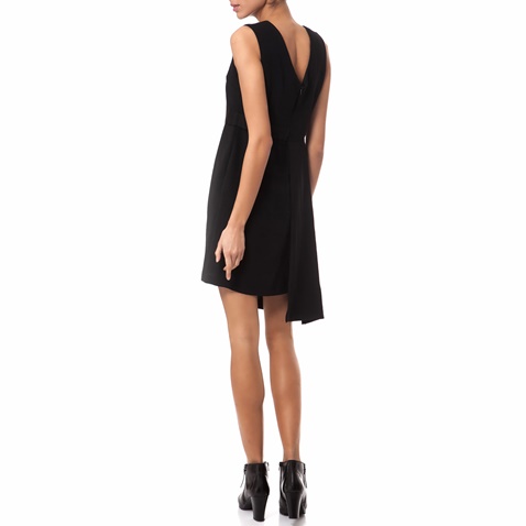 MOTIVI-Γυναικείο φόρεμα MOTIVI μαύρο