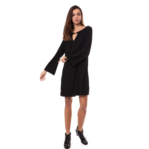 OLTRE-Γυναικείο φόρεμα OLTRE μαύρο