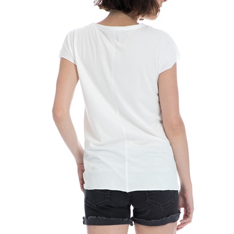 GARCIA JEANS-Γυναικεία μπλούζα Garcia Jeans λευκή