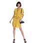 GARCIA JEANS-Γυναικείο φόρεμα Garcia Jeans κίτρινο