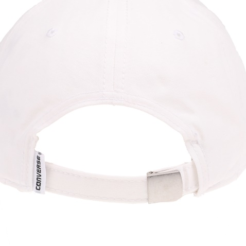 CONVERSE-Unisex καπέλο CONVERSE MONOTONE CORE λευκό