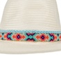 HIPANEMA-Ψάθινο καπέλο HIPANEMA λευκό 