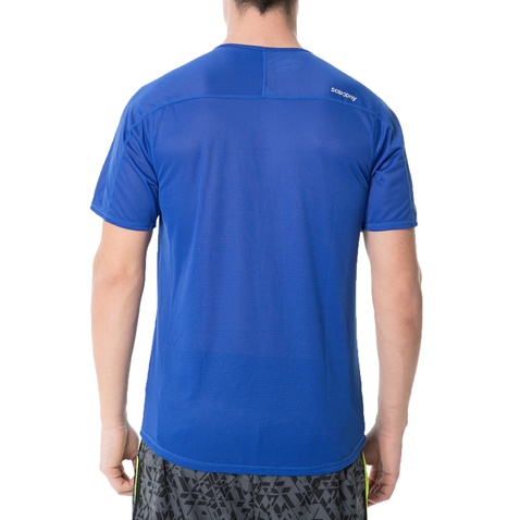 SAUCONY-Ανδρική κοντομάνικη μπλούζα Saucony HYDRALITE μπλε