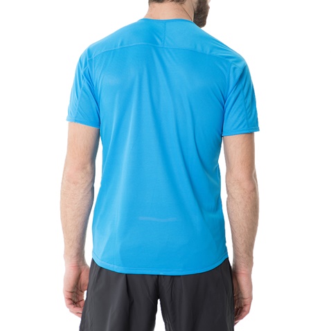 SAUCONY-Ανδρική αθλητική μπλούζα Saucony SHORT SLEEVE γαλάζια
