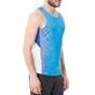 SAUCONY-Ανδρικό αθλητικό φανελάκι Saucony ENDORPHIN SINGLET μπλε