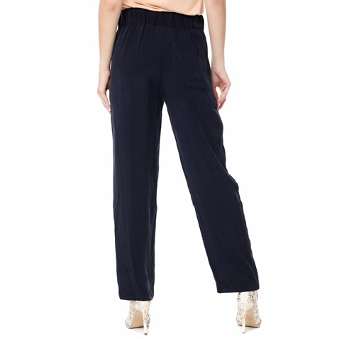 AMERICAN VINTAGE-Γυναικείο παντελόνι AZA154BE17 AMERICAN VINTAGE σκούρο μπλε