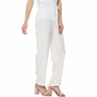 AMERICAN VINTAGE-Γυναικείο παντελόνι AZA154BE17 AMERICAN VINTAGE λευκό 