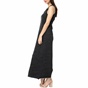 AMERICAN VINTAGE-Γυναικείο μάξι φόρεμα OTO34E17 AMERICAN VINTAGE ανθρακί 