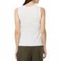 AMERICAN VINTAGE-Γυναικεία αμάνικη μπλούζα VIX40E17 AMERICAN VINTAGE λευκή 