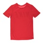 NIKE-Αγορίστικη κοντομάνικη μπλούζα Nike DRY TOP SS MILER GFX κόκκινη