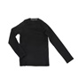 NIKE-Αγορίστικη αθλητική μακρυμάνικη μπλούζα NIKE TOP LS MOCK μαύρη