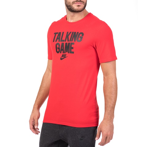 NIKE-Ανδρική κοντομάνικη μπλούζα NIKE SW VERBIAGE GAME κόκκινη