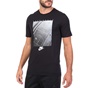 NIKE-Ανδρική κοντομάνικη μπλούζα NIKE μαύρη με στάμπα
