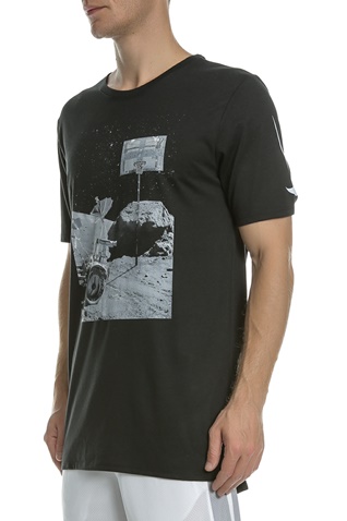 NIKE-Κοντομάνικη μπλούζα NIKE DRY MOONSHOT μαύρη 
