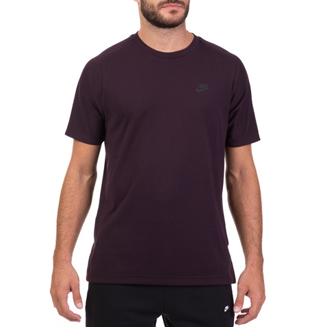 NIKE-Ανδρική κοντομάνικη μπλούζα  ΝΙΚΕ SPORTSWEAR μοβ