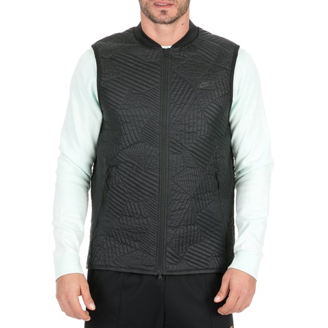 NIKE-Ανδρικό αμάνικο μπουφάν NIKE SPORTSWEAR DWN FILL VEST QUILT SSNL μαύρο