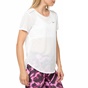 NIKE-Γυναικεία κοντομάνικη μπλούζα Nike Breathe λευκή