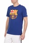 NIKE-Ανδρικό αθλητικό t-shirt FCB NIKE EVERGREEN CREST μπλε