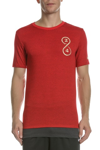 NIKE-Κοντομάνικη μπλούζα NIKE  DRY KOBE κόκκινη 