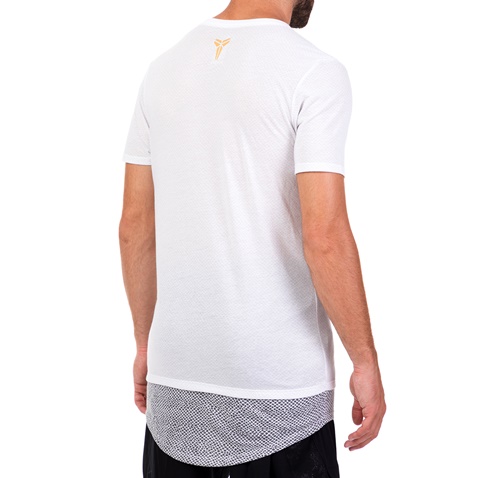 NIKE-Ανδρική κοντομάνικη μπλούζα μπάσκετ KOBE NIKE DRY λευκή